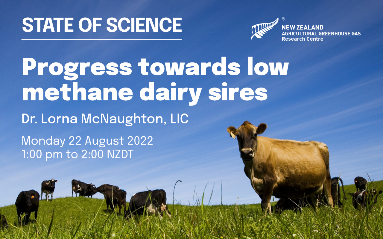 Low methane dairy sires Graphic